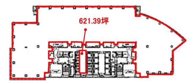 ミューザ川崎セントラルタワー10F 間取り図