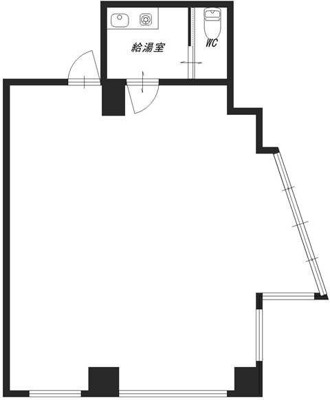 ラ・ヴィスタ西新宿201 間取り図