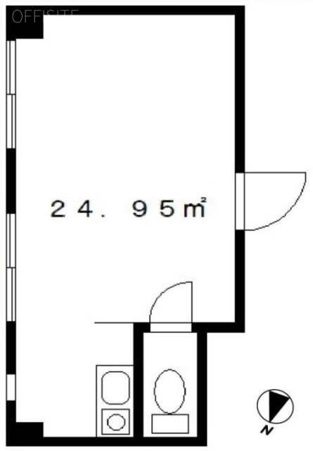 宮益坂東豊エステートビル402 間取り図