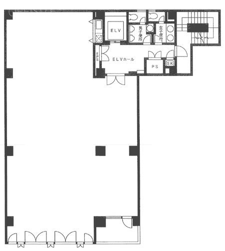 南大塚T&Tビル5F 間取り図