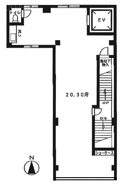 松永ビル2F 間取り図