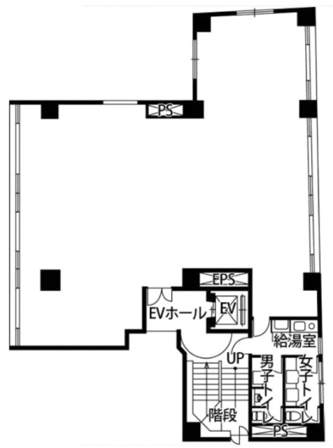 いずみ日本橋ビル4F 間取り図