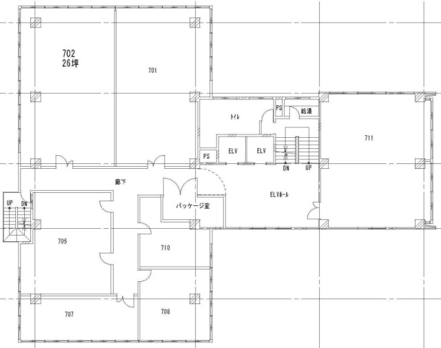 第3東ビル702 間取り図