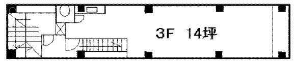 青木ビル3F 間取り図