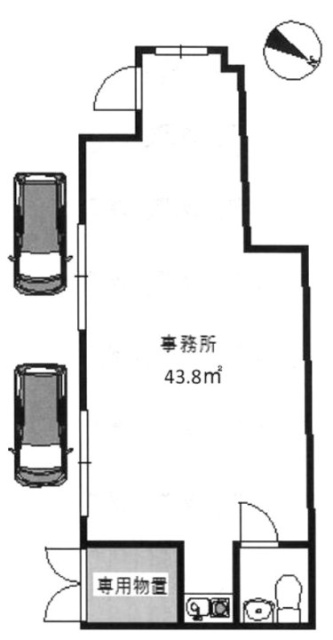 マイコアビル101 間取り図