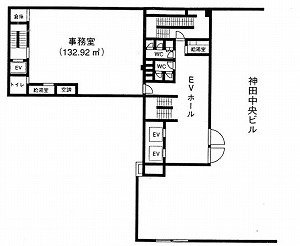 島田ビル4F 間取り図