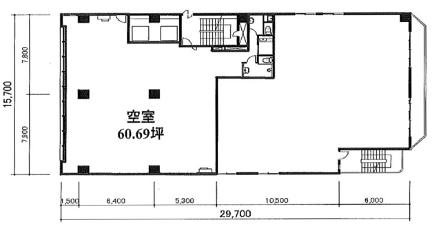 TOP浜松町ビル3F 間取り図