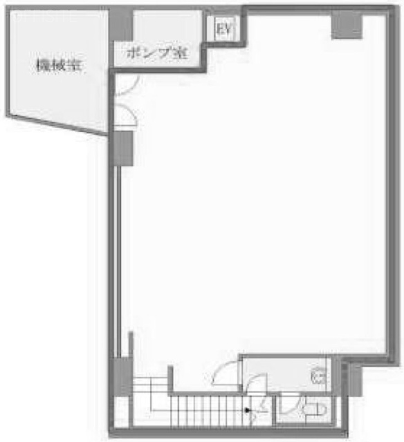 いづみやビルB1F 間取り図