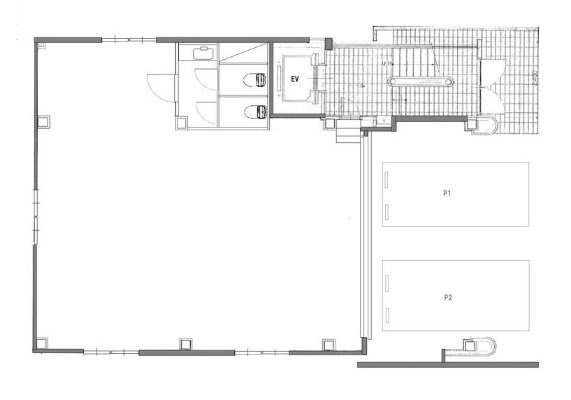 第一野村ビル1F 間取り図