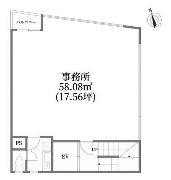 シルバーTOM3F 間取り図