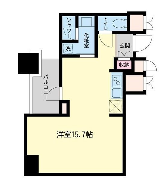 新橋プラザビル12F 間取り図