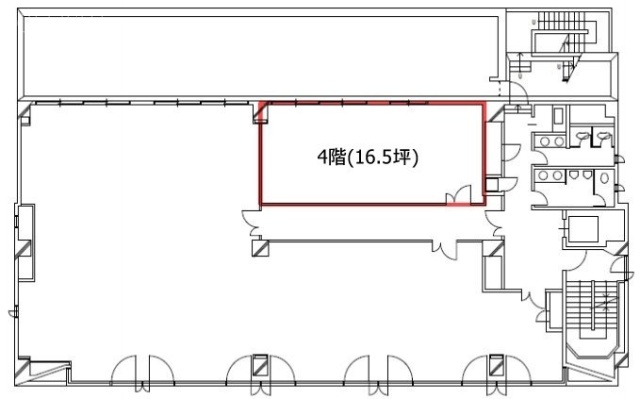 JMR柏ビル4F 間取り図