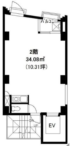KT小川町ビル1F 間取り図