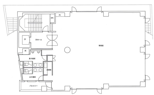 市ヶ谷ガーデンプラザビル2F 間取り図