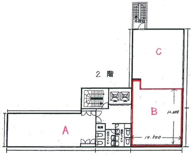 T&TビルB 間取り図