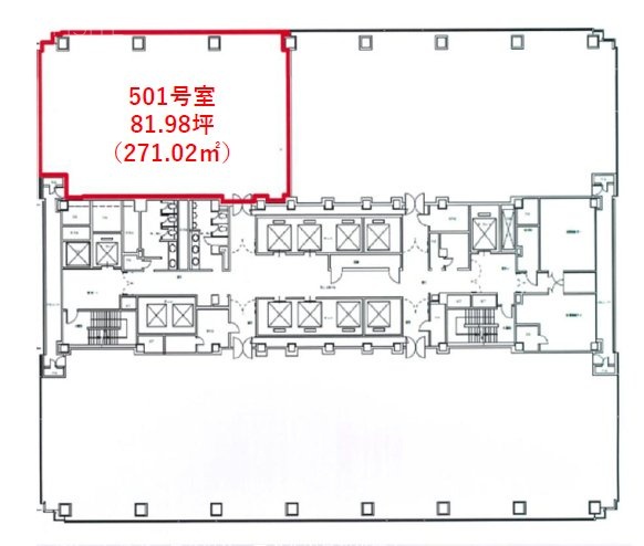 紀尾井町ビル501 間取り図