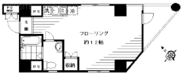 トヨタビル3F 間取り図