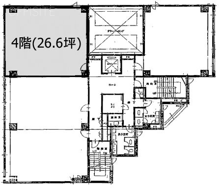 溝の口第一生命ビル4F 間取り図