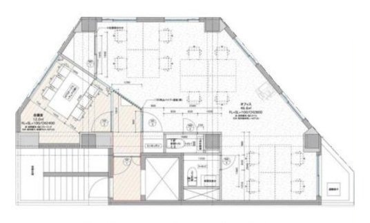 DeLCCS新宿御苑3F 間取り図