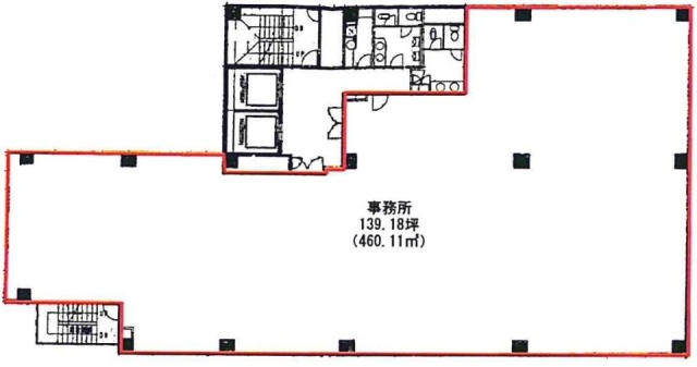 パシフィックスクエア千石3F 間取り図