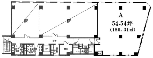 新宿加藤ビルA 間取り図