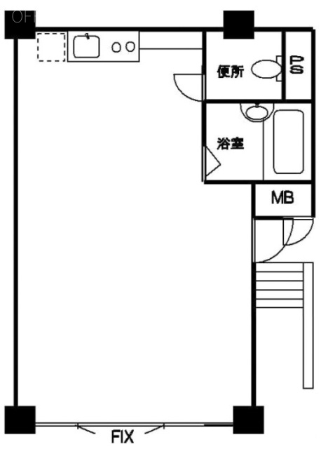 ロックファーストビル101 間取り図