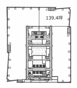 田町タワー1003 間取り図