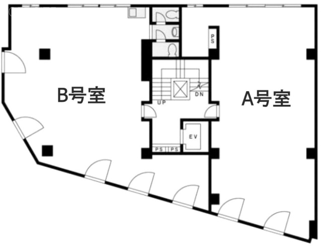 市野ビルA 間取り図