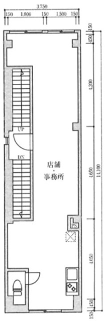 武蔵屋練馬ビル2F 間取り図