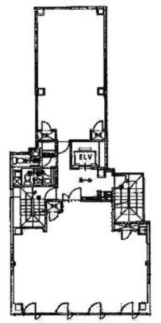 NCC人形町ビル2F 間取り図