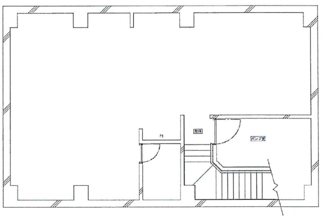 アイオーシンバシB1F 間取り図