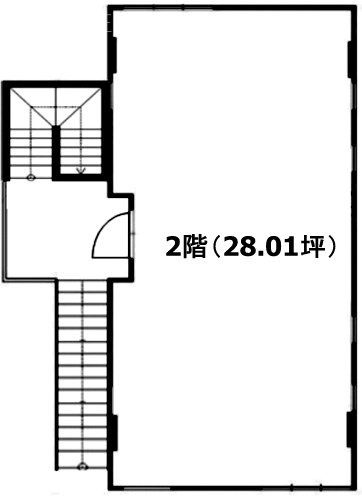 粕谷ビル2F 間取り図