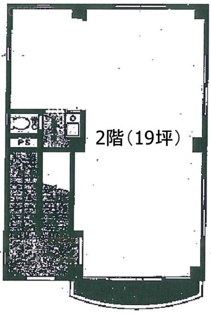 ガルボ中町2F 間取り図