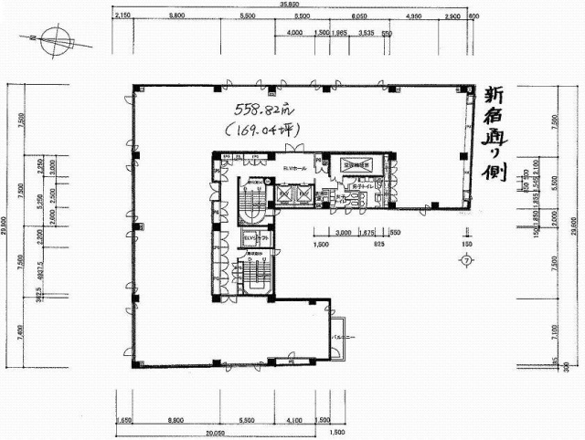 麹町鶴屋八幡ビル8F 間取り図
