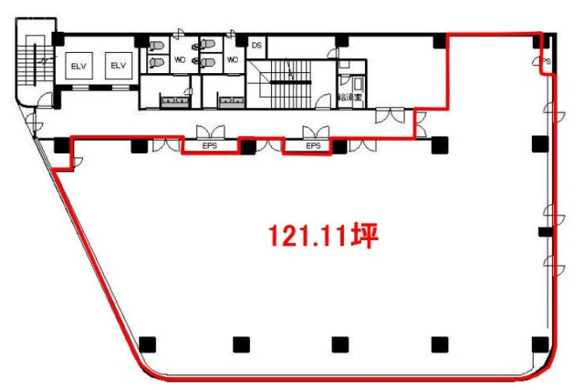 南品川Jビル5F 間取り図