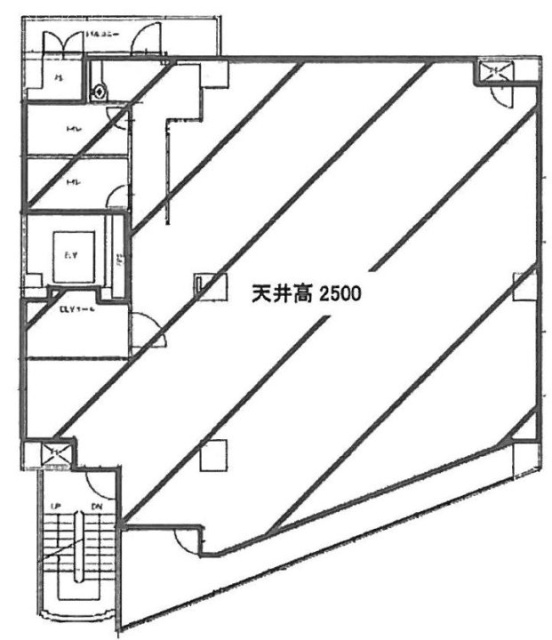 ヒューリック神保町ビル6F 間取り図