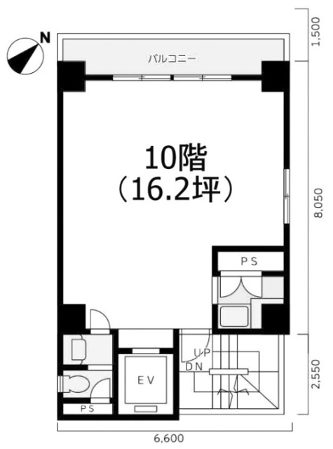 新横浜TSビル10F 間取り図