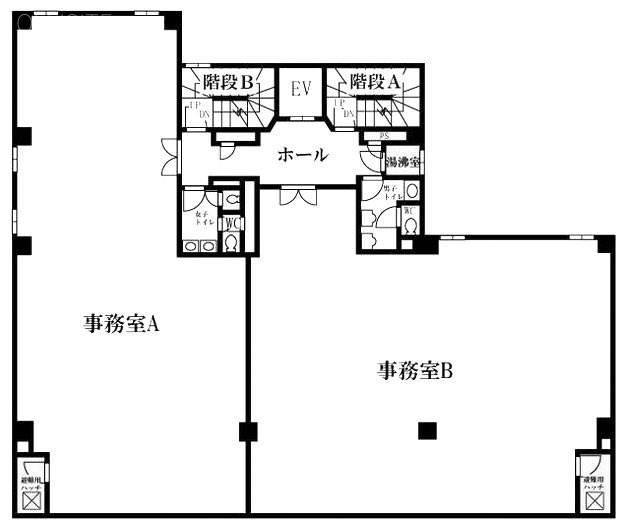 野依ビルB 間取り図