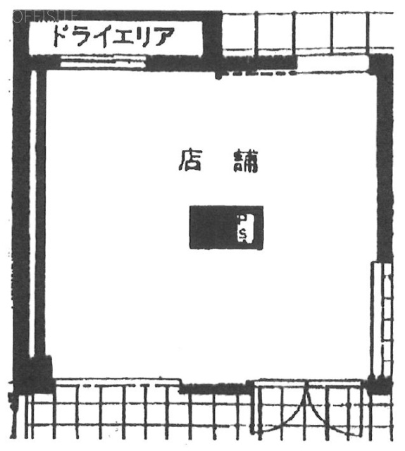 トップルーム道玄坂ビルB101 間取り図
