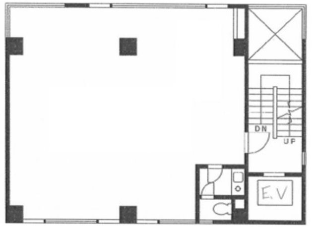 日本橋SSビル2F 間取り図