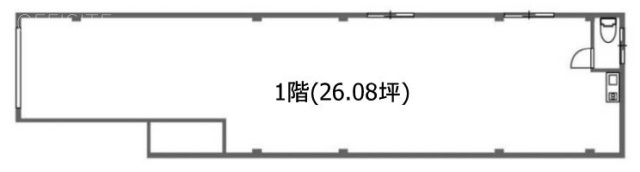 トキワビル1F 間取り図