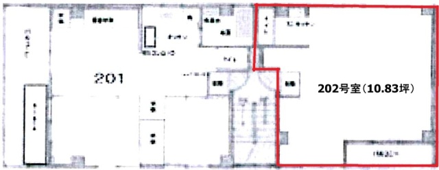 神宮苑202 間取り図