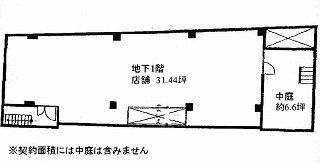 RFビルB1F 間取り図