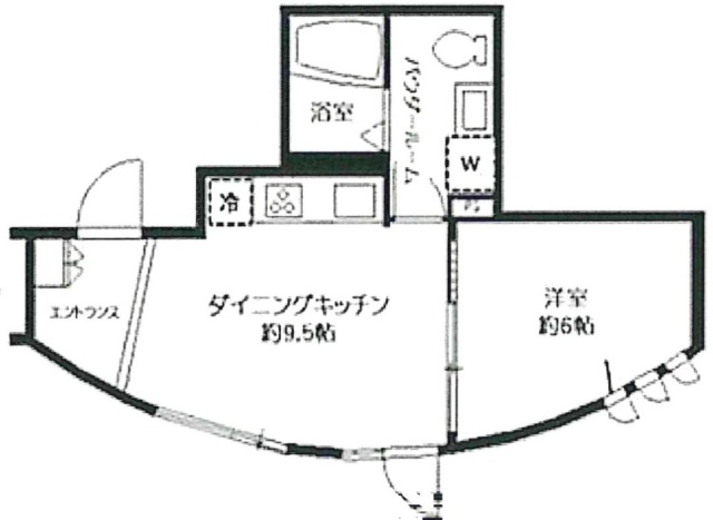 コルティーレ世田谷201 間取り図