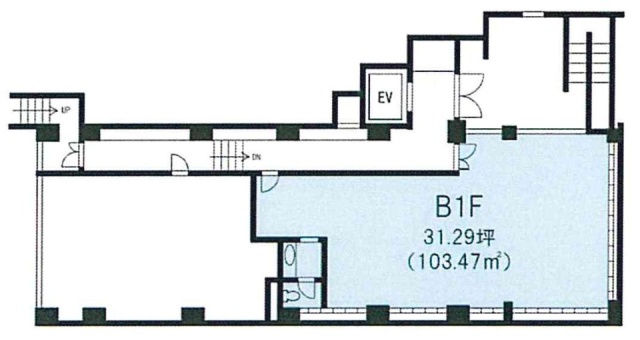 クラスアクトビルB1F 間取り図