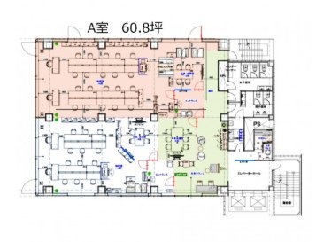 JFNセンタービルA 間取り図