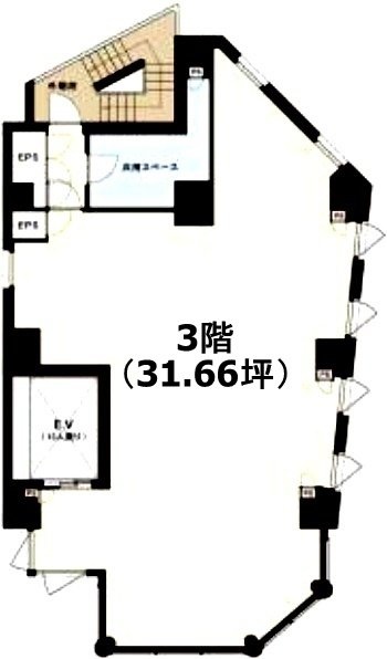 Yビル志村坂上3F 間取り図