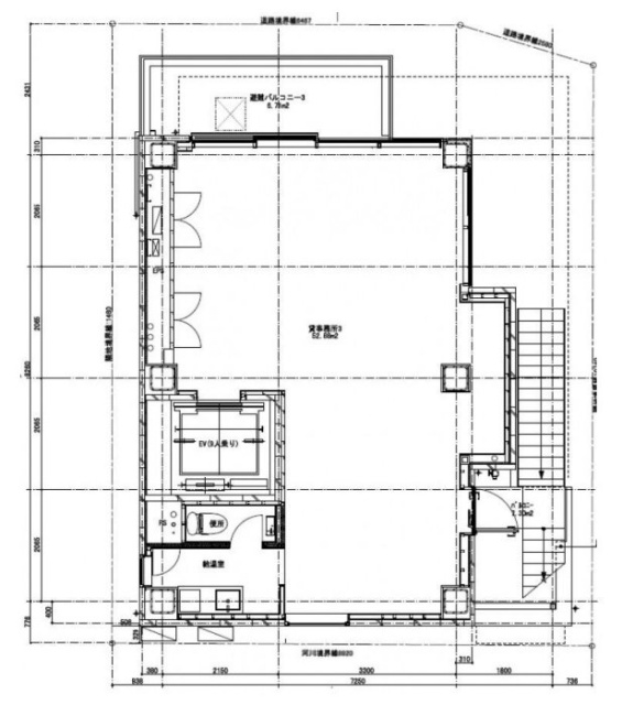 WHARF神田三崎町ビル3F 間取り図