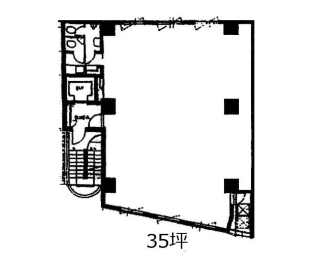 萬水(マンスイ)ビル4F 間取り図