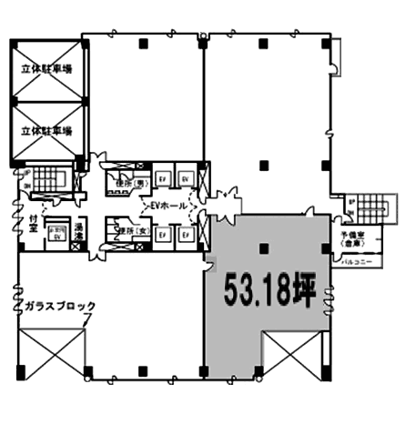 第2安田ビル北西 間取り図